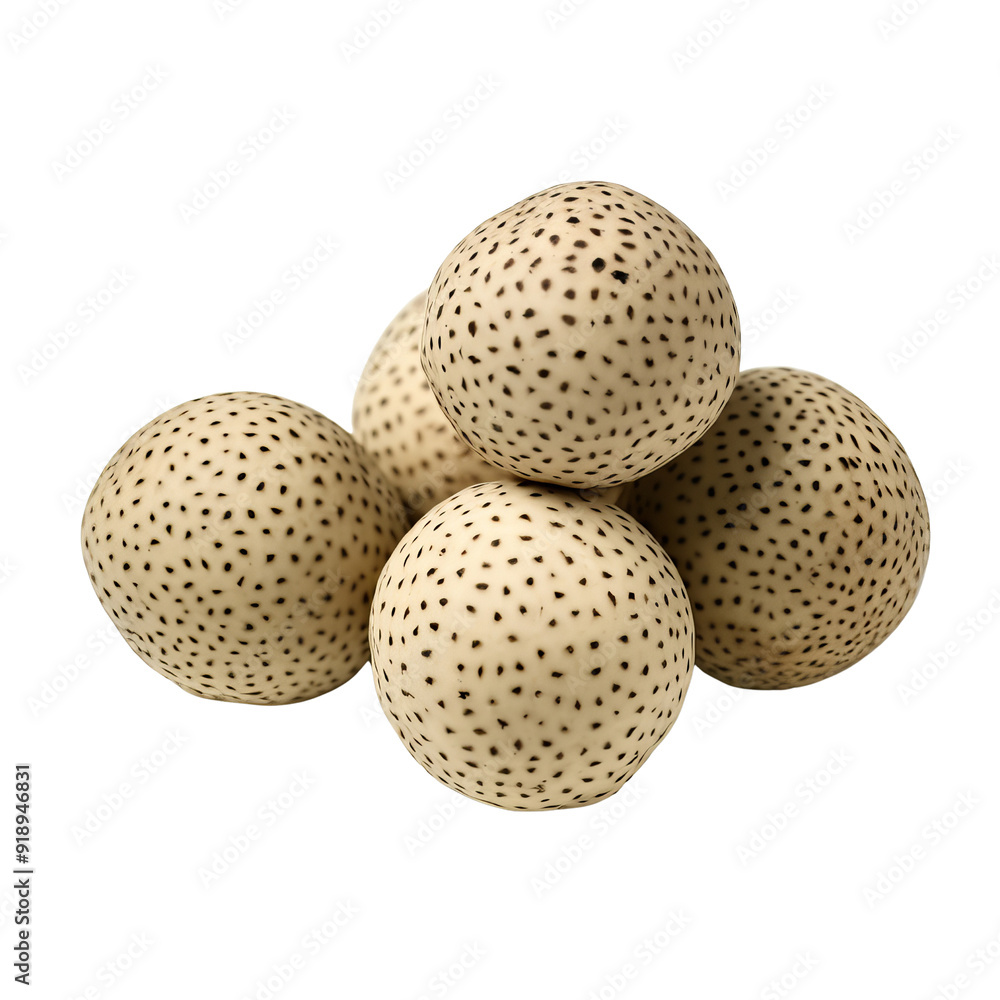 Isolated Stack of Unique Textured Round Objects without Background. Isolated Stack of Unique Textured Round Objects without Background.