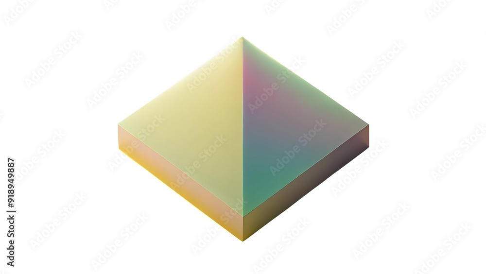 Pastel 3D Rhombus Abstract isolated on white background,isolated,isolate,white background,no background Pastel 3D Rhombus Abstract isolated on white background,isolated,isolate,white background,no background