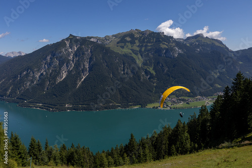 Paragliding am Achensee