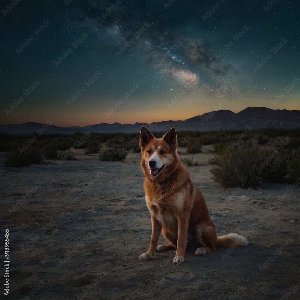 Portrait of a dog Portrait of a dog