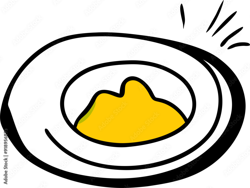 plate, icon doodle fill plate, icon doodle fill