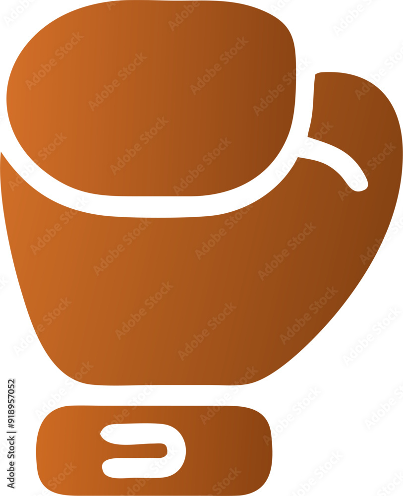 boxing glove, icon colored shapes gradient boxing glove, icon colored shapes gradient
