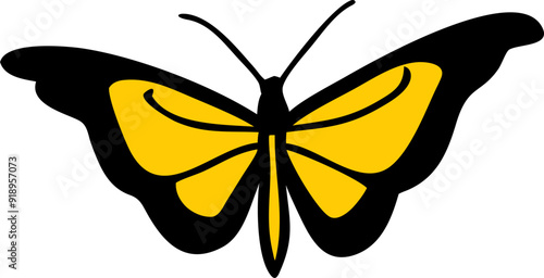 mourning cloak, icon doodle fill