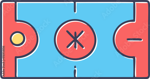 amepol letters in wrestling mat, icon offset fill