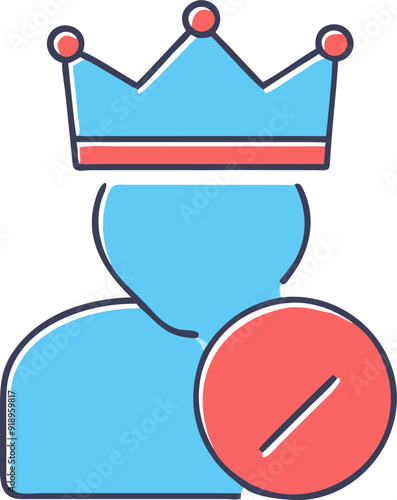 king of failure, icon offset fill