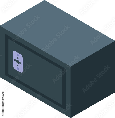 Strongbox for keeping money and documents secure at home or in the office