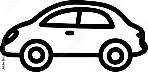 car, icon outline