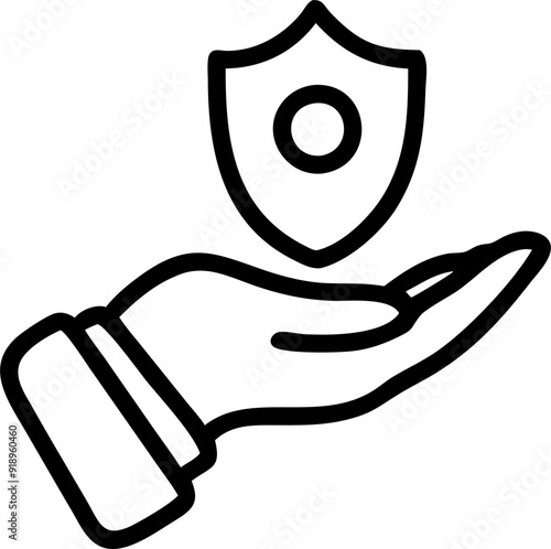 provision of service, icon outline