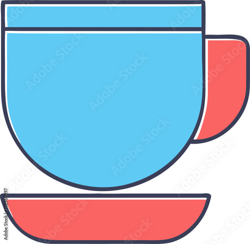cup, icon offset fill