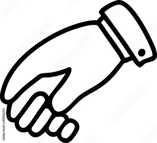 handover, icon outline