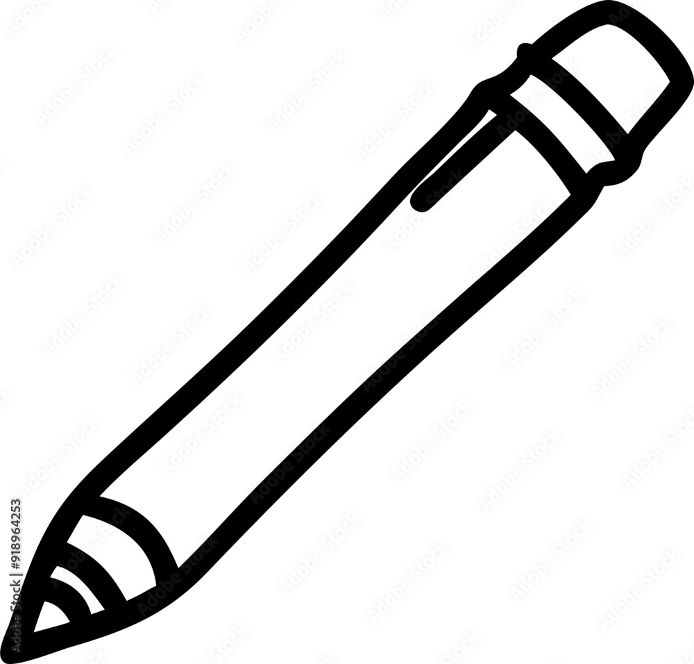 pencil, icon outline pencil, icon outline