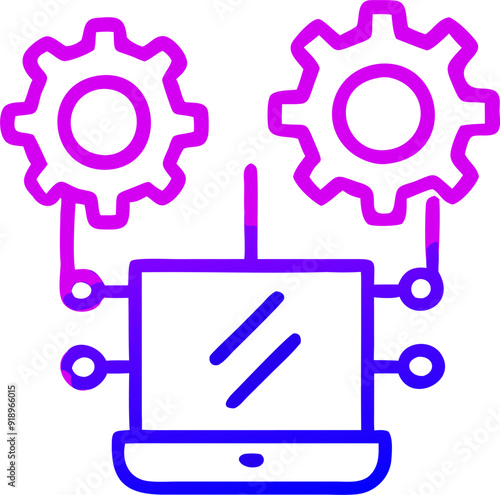 modernize it maintenance and operations to improve the productivity of operations management, icon