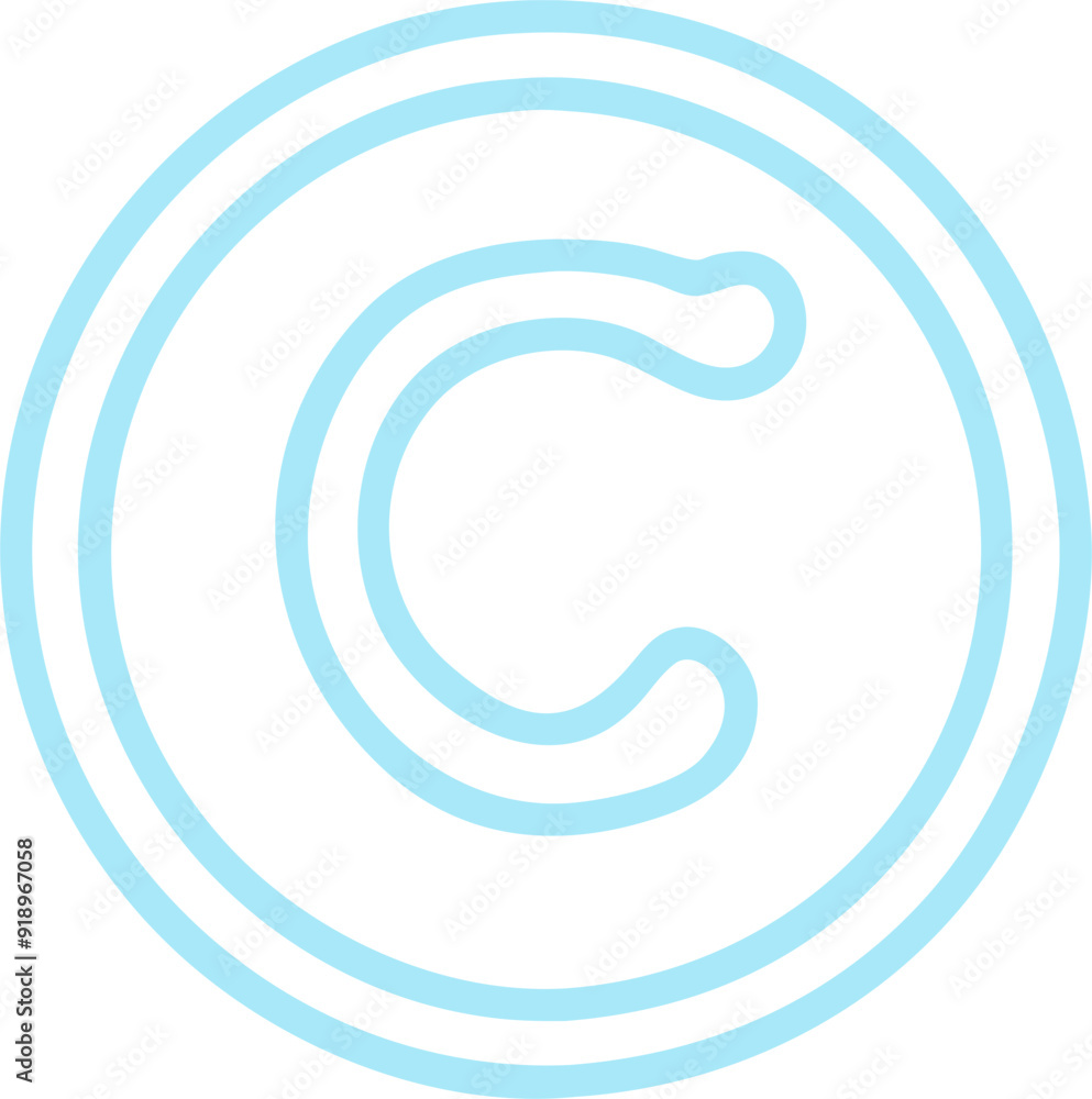icon copyright, icon outline icon copyright, icon outline