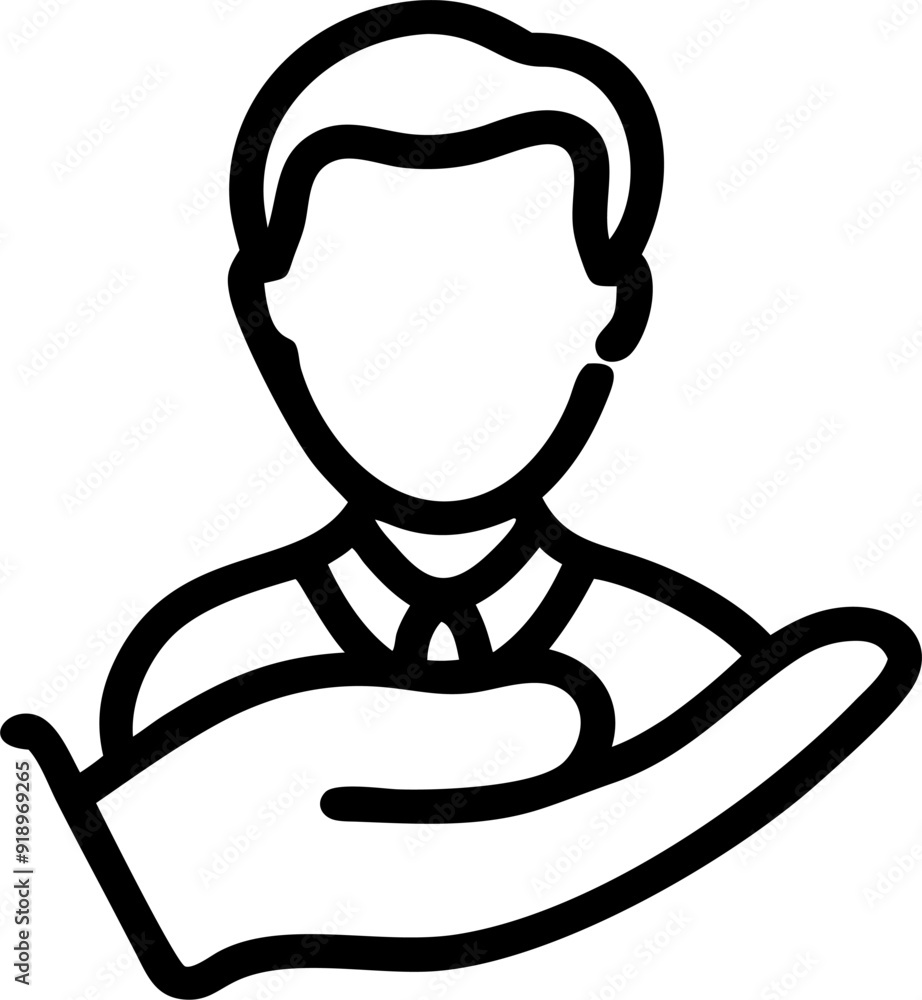 responsibility, icon outline responsibility, icon outline