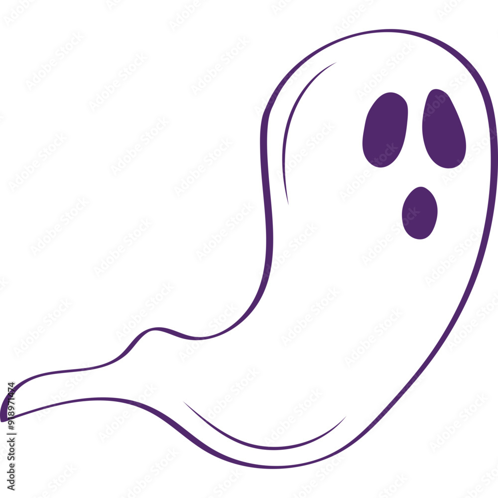Halloween Ghost Doodle Halloween Ghost Doodle