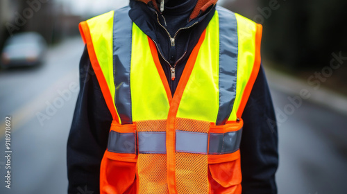 A basic and easy-to-understand image of a safety vest.