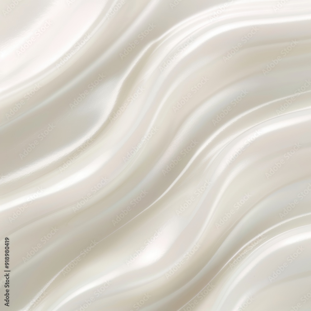 Flowing Ivory White Silk Fabric Texture Background with Copyspace in Minimalism Style Flowing Ivory White Silk Fabric Texture Background with Copyspace in Minimalism Style