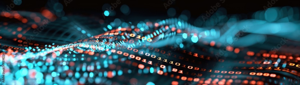 Abstract Binary Code Abstract Binary Code