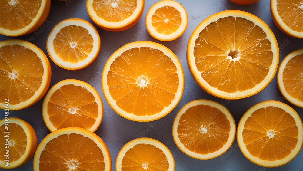 Fresh orange fruit ai generative Fresh orange fruit ai generative