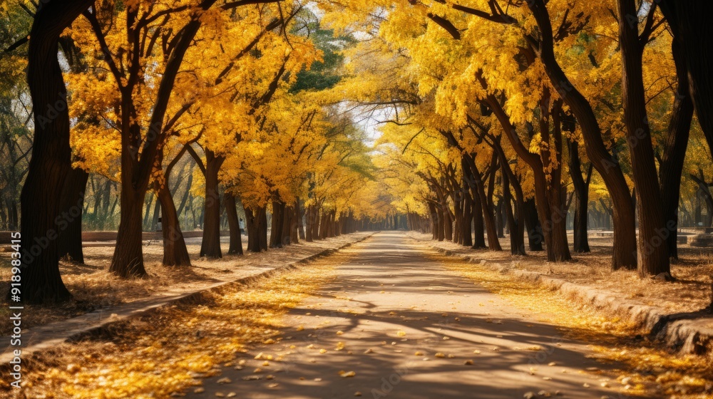 Obraz premium autumn in the forest