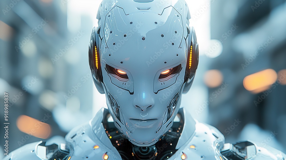 Futuristic Robot. Illustration On The Theme Of Technology And Science, Fantasy And Comics. Generative AI
Futuristic Robot. Illustration On The Theme Of Technology And Science, Fantasy And Comics. Generative AI