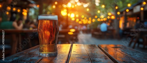 A Glass With A Drink Standing On A Table In A Street Cafe. Illustration On The Theme Of Rest And Food, Travel And Tourism.  Generative AI