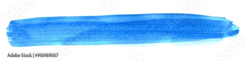 Wasserfarbe Streifen getuscht in blau