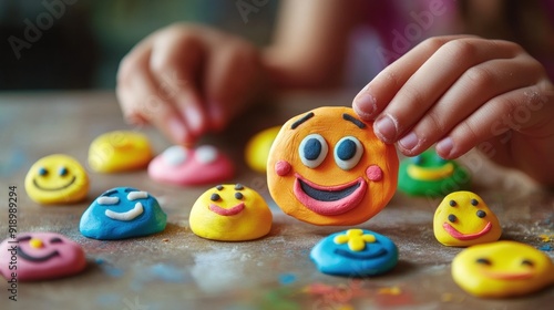 Playful Clay Emojis