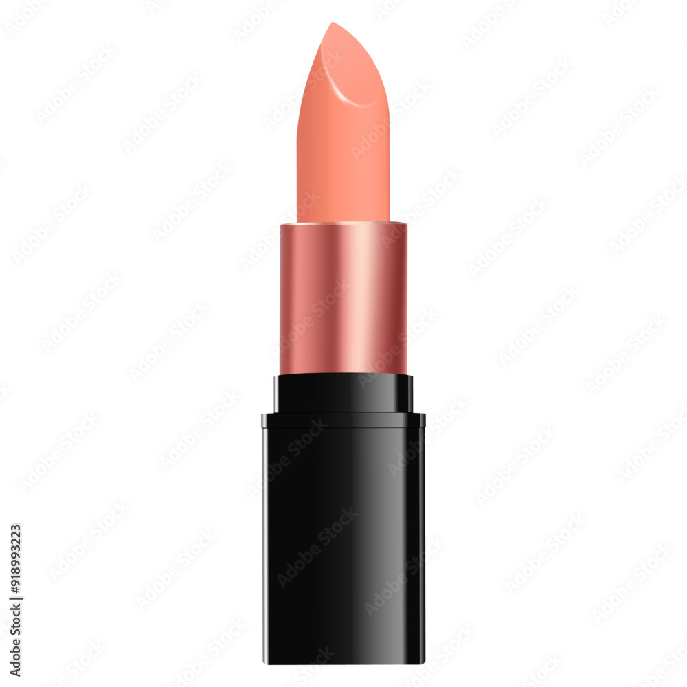 Obraz premium Lipstick Assortment illustration isolated on a white