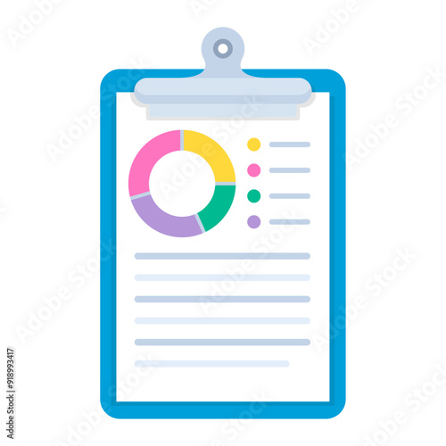Table top view Graphic tablet on desk Paper pages Clipboard with documents Office work