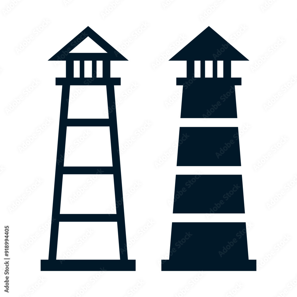 Lighthouse icon graphic vector illustration Lighthouse icon graphic vector illustration
