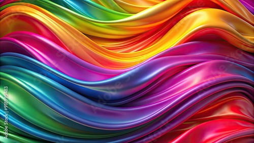 Abstract background with colorful silk waves, silk, waves, abstract, colorful, elegant, fabric, soft, smooth, flow, vibrant