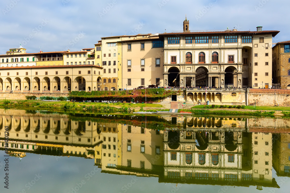 Uffizi Gallery in Florence, Tuscany, Italy
