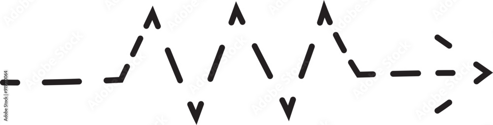 Dot Arrow Dot Arrow