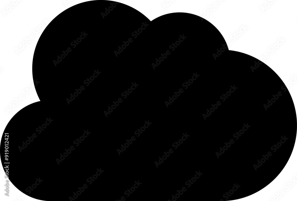 Simple cloud vector icon. Symbol for forecast and online data storage. Isolated illustration in white background. Simple cloud vector icon. Symbol for forecast and online data storage. Isolated illustration in white background.