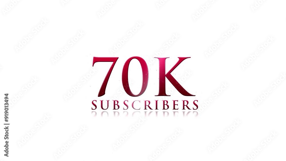 70k Subscribers Video, 70k Subscribers, Thank You 70K Followers, 70k Subscribers Text Animation Effects 70k Subscribers Video, 70k Subscribers, Thank You 70K Followers, 70k Subscribers Text Animation Effects