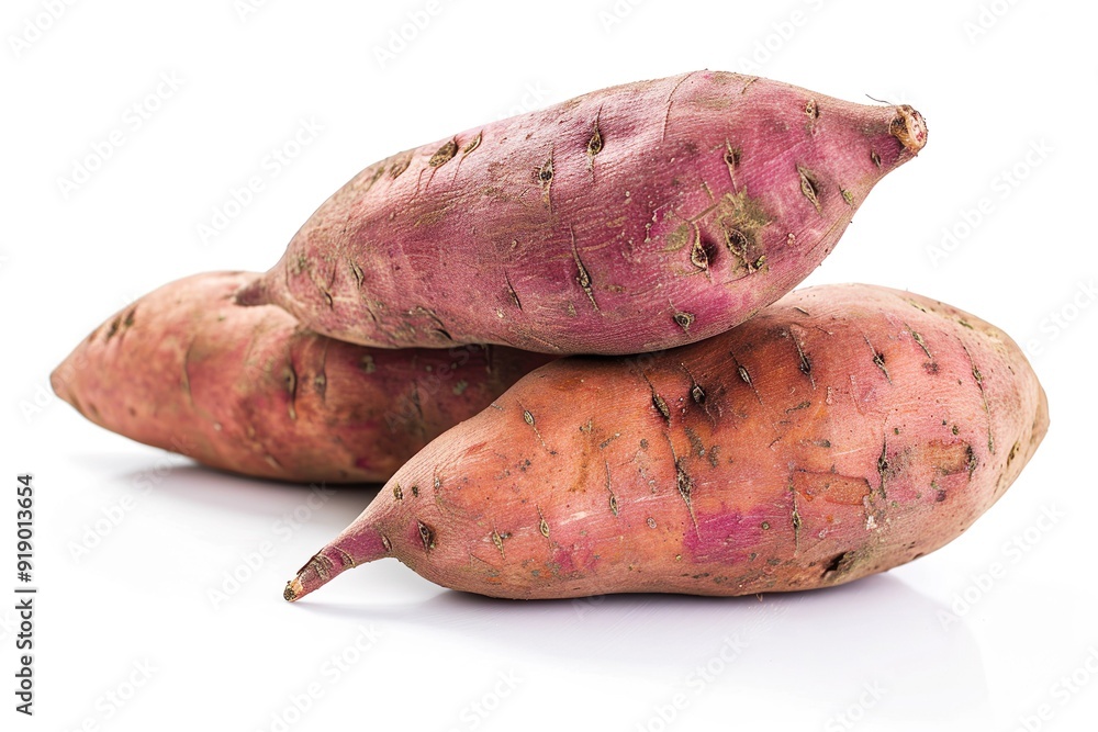 Sweet Potato isolated on a white background Sweet Potato isolated on a white background