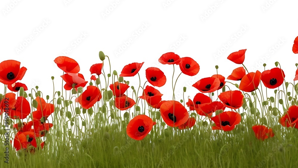 Obraz premium Red poppy 