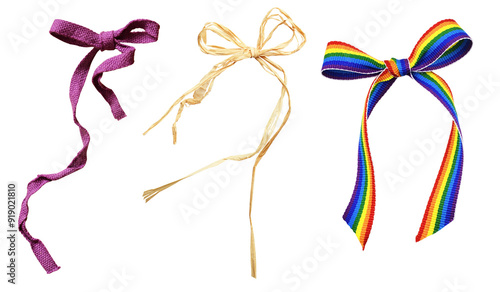 Set of different tipes wrap...