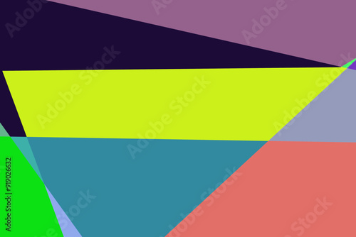 Free Download Colorful flat abstract geometric psychedelic pop art poster background - GFXLoad