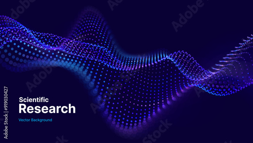Cyber Big Data Flow Particles Bokeh. Digital Neural Network. Concept of AI Artificial Intelligence Technology Machine Deep Learning. Digital Communication. Science Technology Presentation Vector.