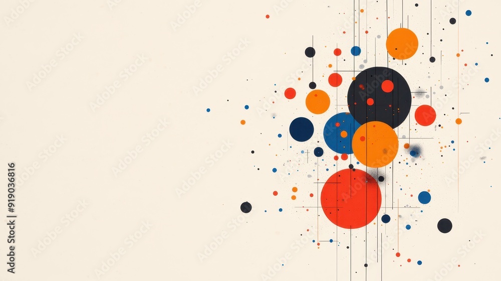 Sparking Creativity: Vibrant Dots Celebrating Art & Imagination | International Dot Day Minimalist Flat Illustration Sparking Creativity: Vibrant Dots Celebrating Art & Imagination | International Dot Day Minimalist Flat Illustration