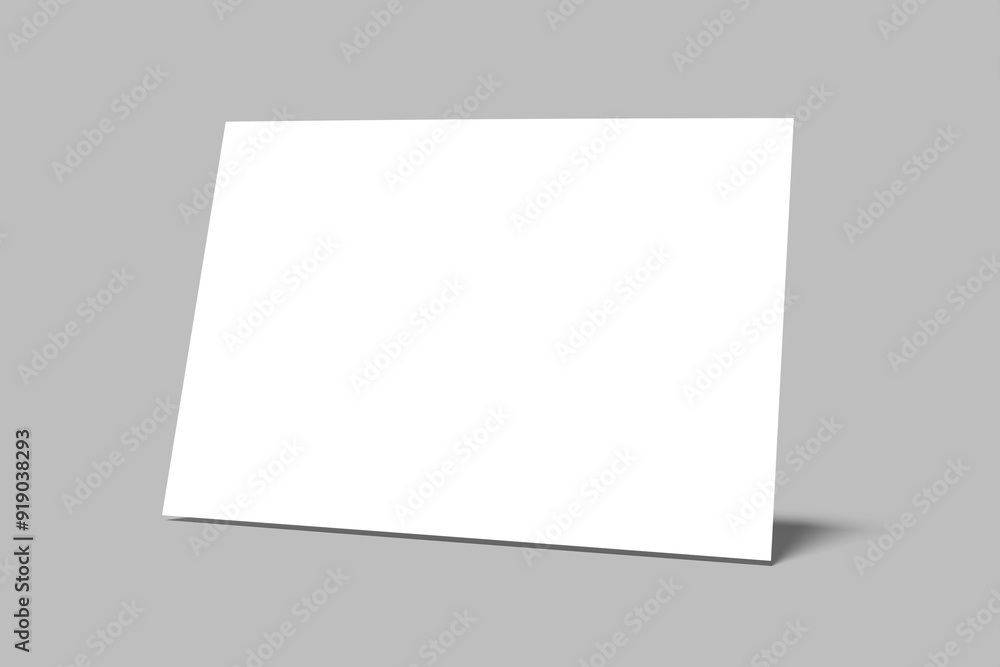 A6 Postcard Blank Mockup A6 Postcard Blank Mockup