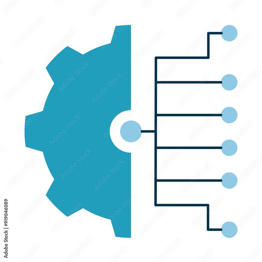 Artificial intelligence collection icon sets Artificial intelligence collection icon sets