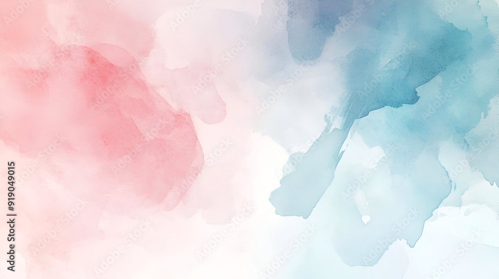 Soft Pastel Watercolor Abstract Background Soft Pastel Watercolor Abstract Background