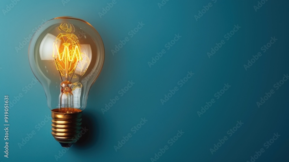 Concept idea. Business and light bulb, creative ideas and thinking in business Concept idea. Business and light bulb, creative ideas and thinking in business