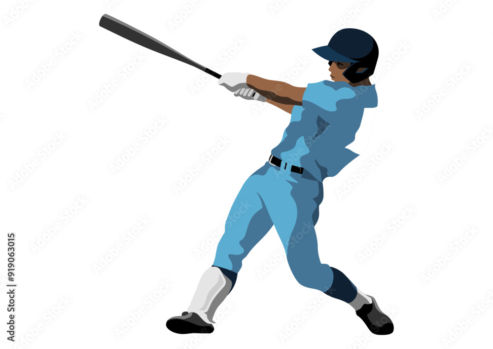 Obraz premium 高校野球「バッター」