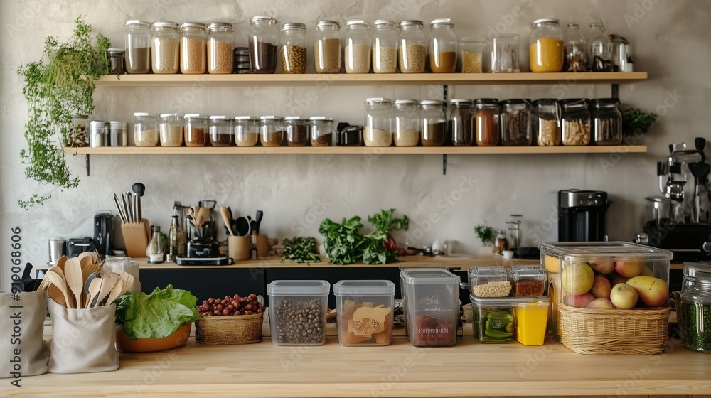 The kitchen has a rustic and cozy feel to it. The kitchen has a rustic and cozy feel to it.