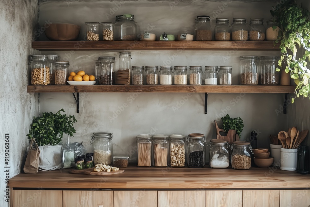 The kitchen has a rustic and cozy feel to it. The kitchen has a rustic and cozy feel to it.
