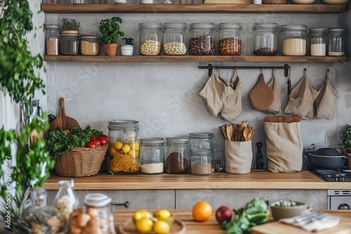 Wallpaper Mural The kitchen has a rustic and cozy feel to it. Torontodigital.ca